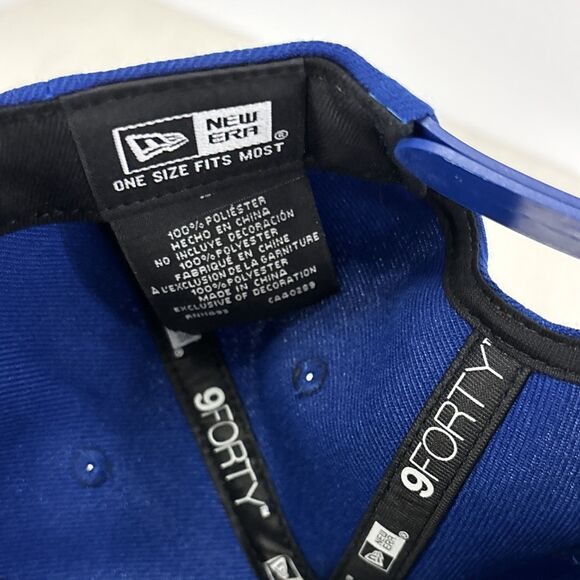 New Era Adult New York Islanders Blue 9Forty A-Frame Snapback Adjustable Hat NEW - Picture 6 of 6